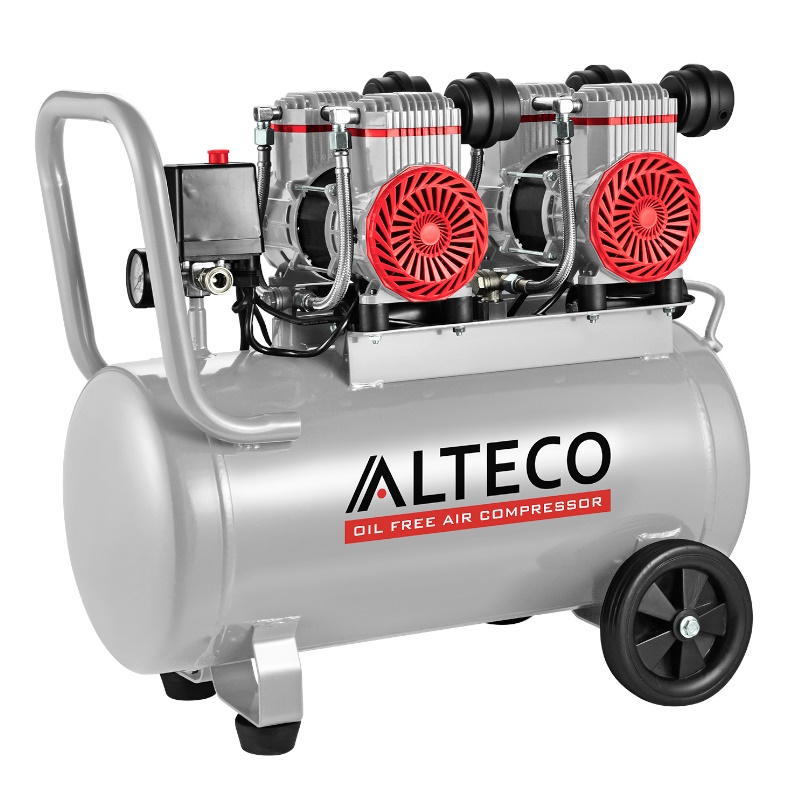 Безмаслянный компрессор Alteco ACO 50L 63425