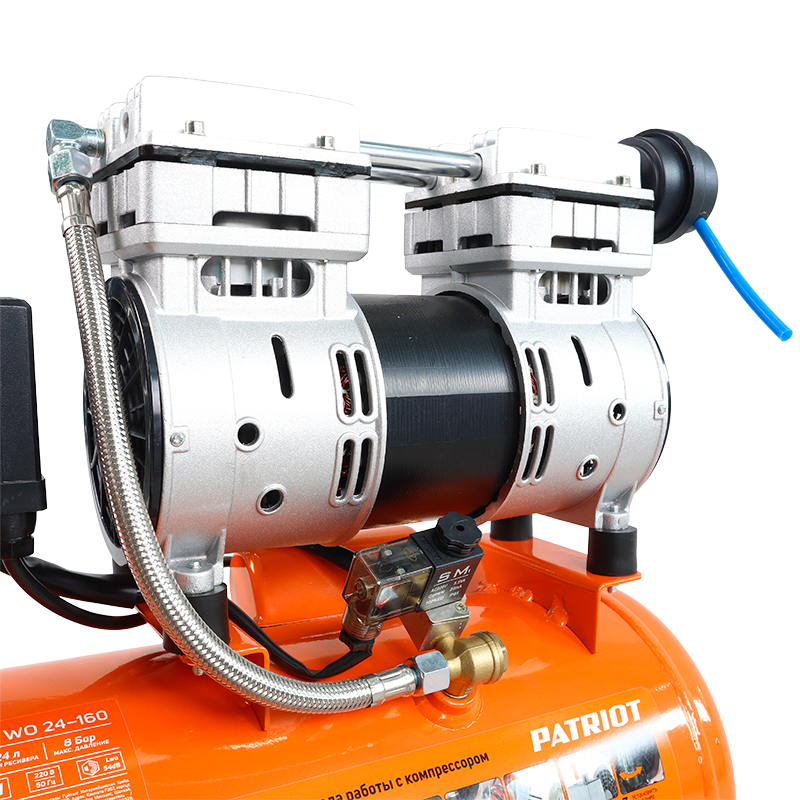 Компрессор поршневой безмасляный Patriot WO 24-160 525306375