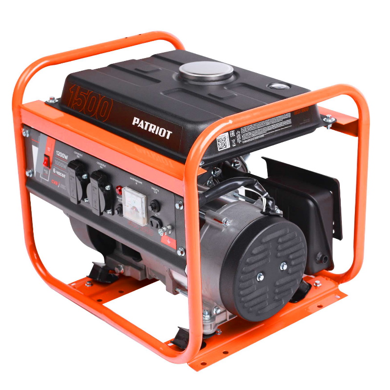 Бензиновый генератор Patriot GRS 1500, 476102225