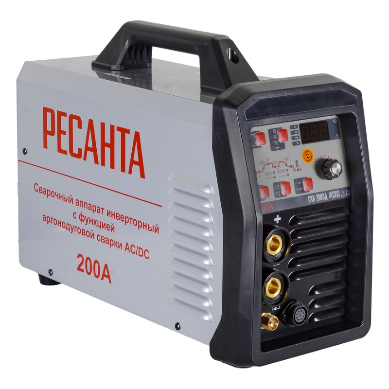 Сварочный аппарат инверторный Ресанта САИ-200АД 6598 АСDC 58990₽