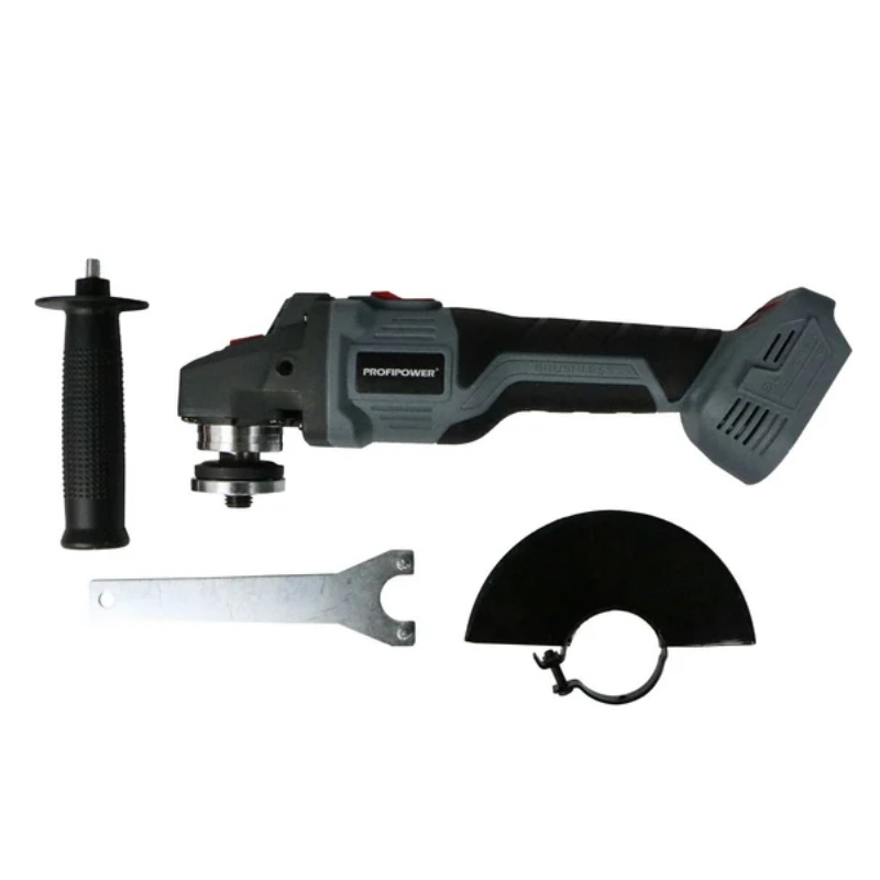 Угловая шлифмашина (болгарка) аккумуляторная ProfiPower MKDGA-20V E0160, 125 мм, 18 В, без АКБ и ЗУ, плавный пуск в Муроме