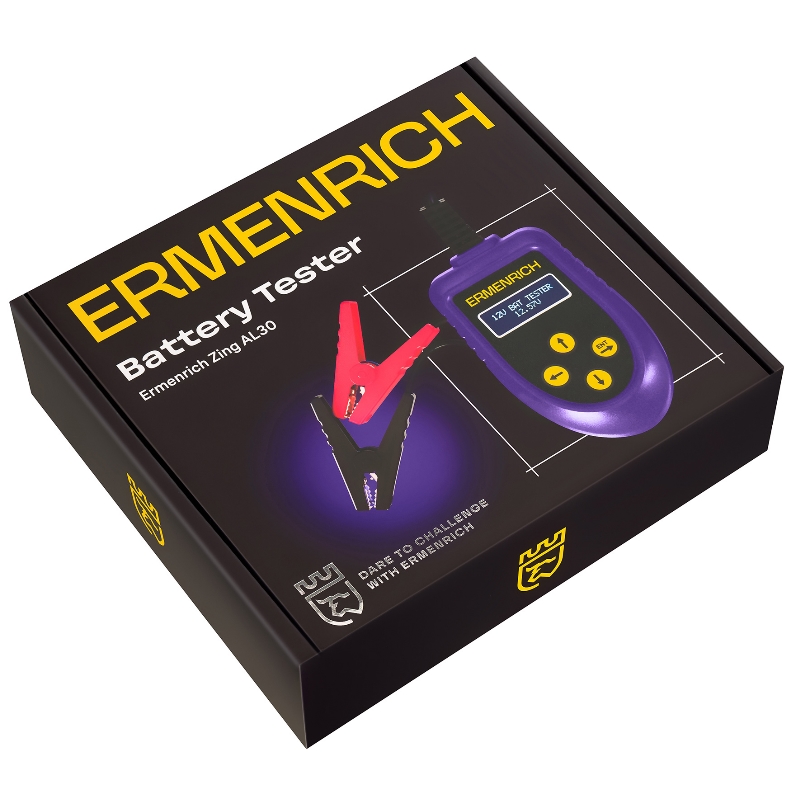 Тестер аккумуляторный Ermenrich Zing AL30 85690 в Коврове