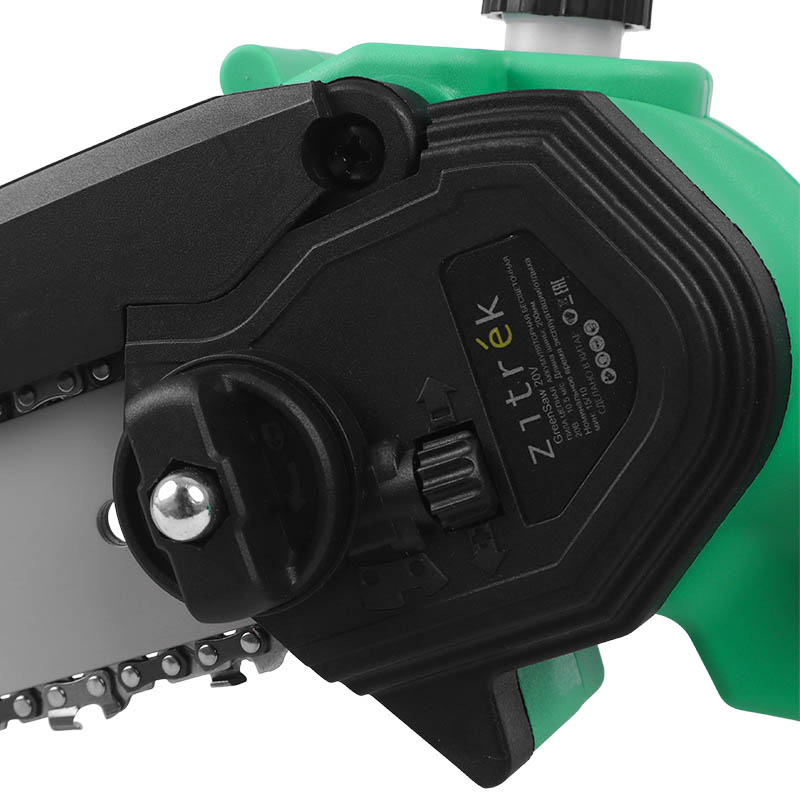 Пила цепная Zitrek GreenSaw 20V 082-1858, аккумуляторная, бесщеточная ( АКБ 1 х 4ач +ЗУ), шина 8" в Вологде