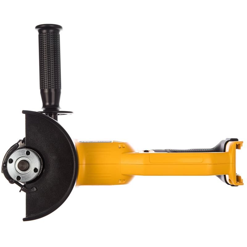 Угловая шлифмашина (болгарка) аккумуляторная DeWalt DCG412N, 125 мм, 18 В, без АКБ и ЗУ, плавный пуск в Твери