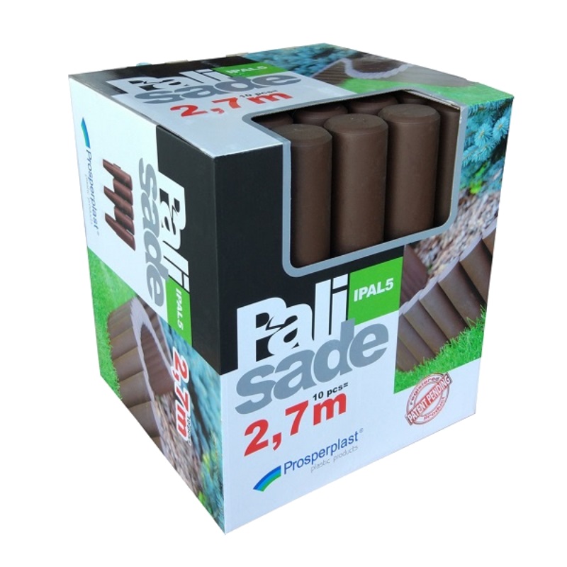 Заборчик для клумбы Prosperplast Palisada IPAL5-R222 (2.7 м, коричневый) в Александрове