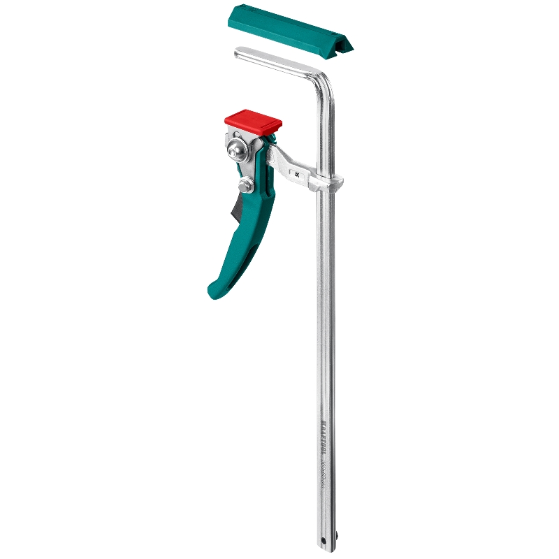 Струбцина Kraftool KRAFTFLEX KLT-300 32331-300, 300/60 мм, универсальная, цельнокованая, рычажная, быстрозажимная, в T-track в Александрове