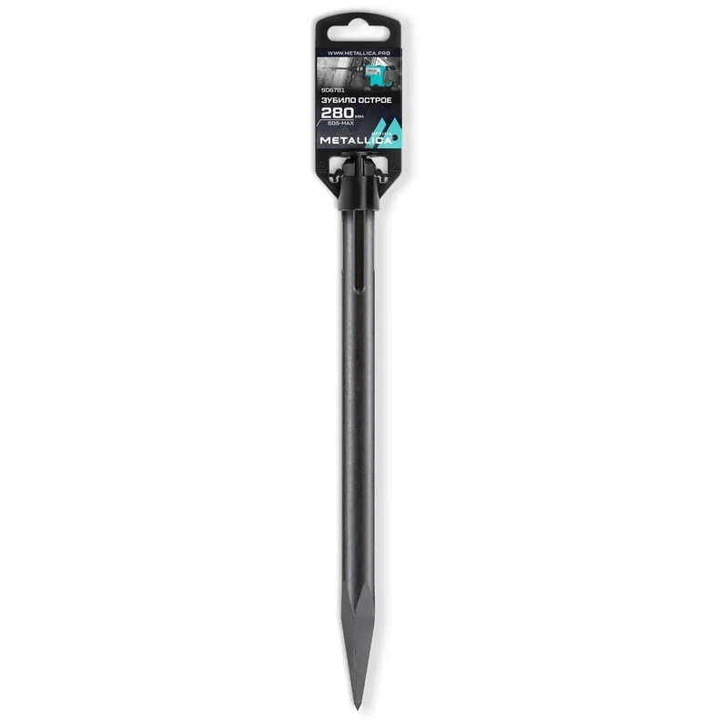Зубило пикообразное SDS-max Metallica Optima 906781, 280/140 мм, по бетону в Угличе