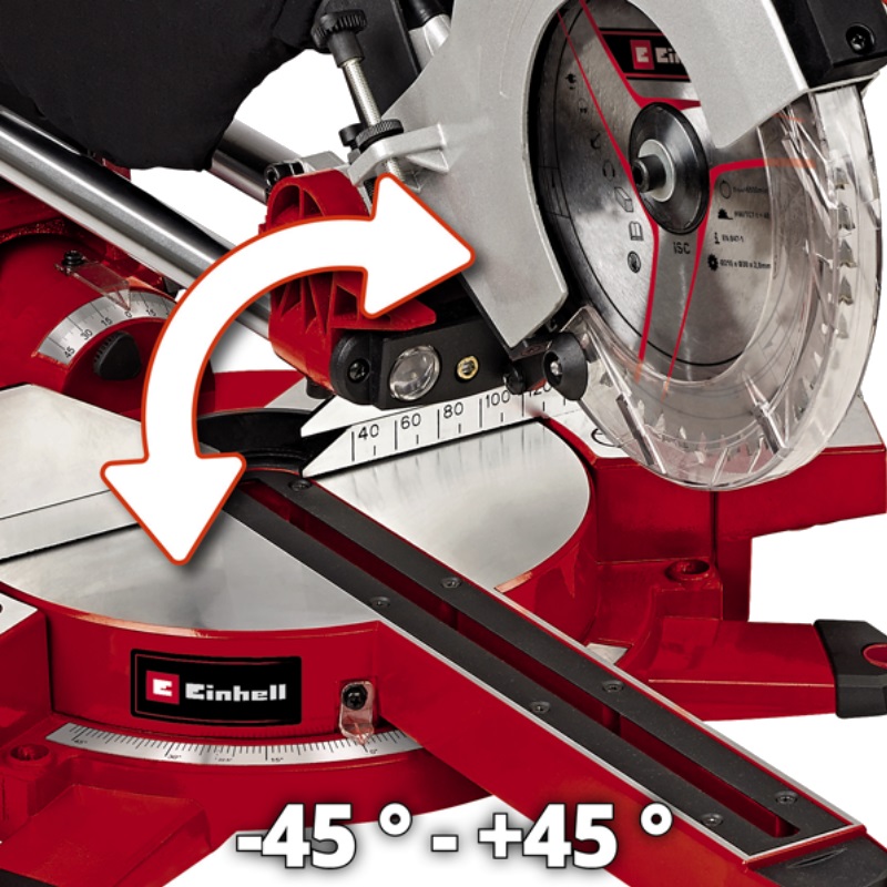 Пила торцовочная Einhell TE-SM 2131 Dual 1600 Вт, 210х30 мм 4300860 в Твери