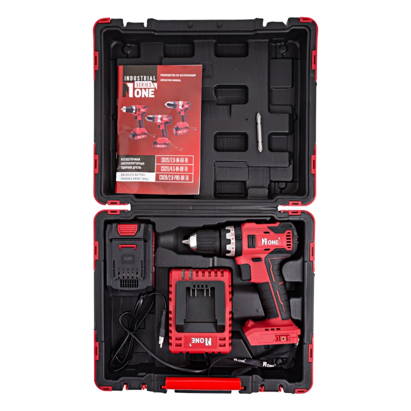 Дрель аккумуляторная ударная Number One INDUSTRIAL CDI 20/2.0-PRO-BR-1B в Рыбинске