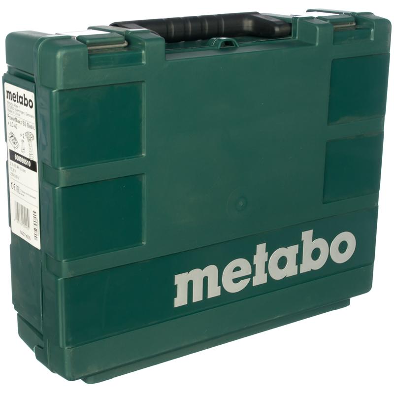 Аккумуляторная дрель-шуруповерт Metabo PowerMaxx BS Basic 600080510 в Муроме