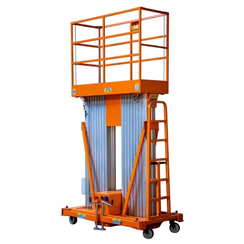 Подъемник мачтовый аккумуляторный TOR GTWY10-200S 1015940, 200 кг, 10/12 м, DC 2-мачтовый