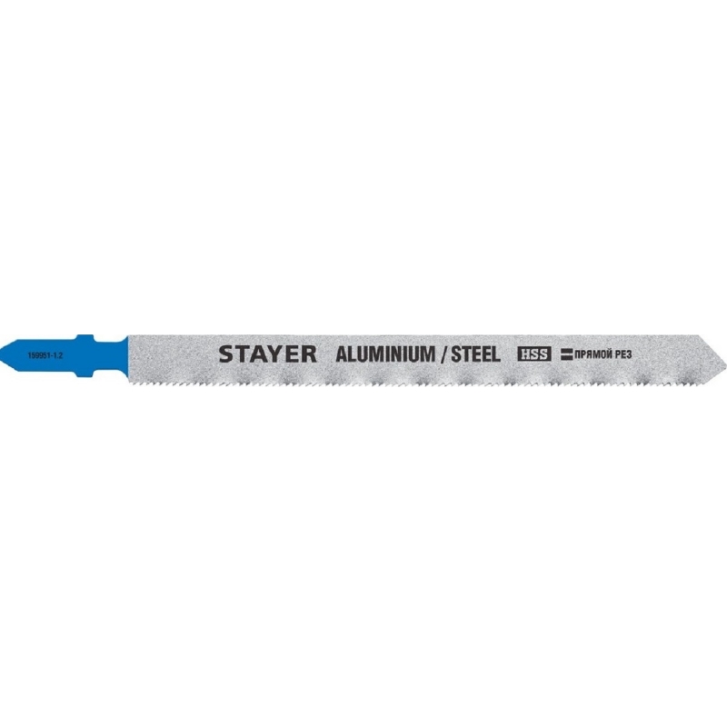 Полотно по металлу Stayer T318A 159951-1.2_z02, 2 шт, 110 мм/1.2 мм, T-хвост., HSS в Череповце