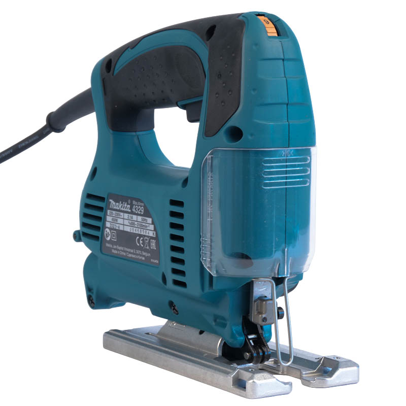 Сетевой лобзик Makita 4329 (450 Вт, мах толщина металла 6 мм, вес инструмента 1,9 кг, использование с пылесосом) в Рыбинске