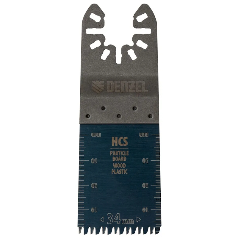 Насадка для МФИ Denzel 782315, режущая пазовая прямая, HCS, по дереву, ламинату, 34 х 2,5 мм, крупный зуб в Туле