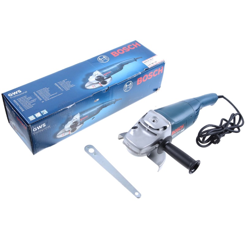 Угловая шлифмашина (болгарка) Bosch GWS 22-180 H 0.601.881.103, 180 мм, 2200 Вт, плавный пуск