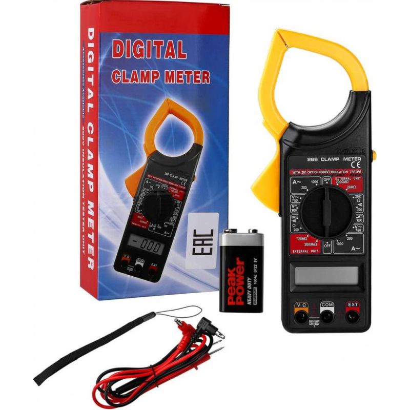 Токоизмерительные клещи Deko 266 DKCM266 041-0204 936₽
