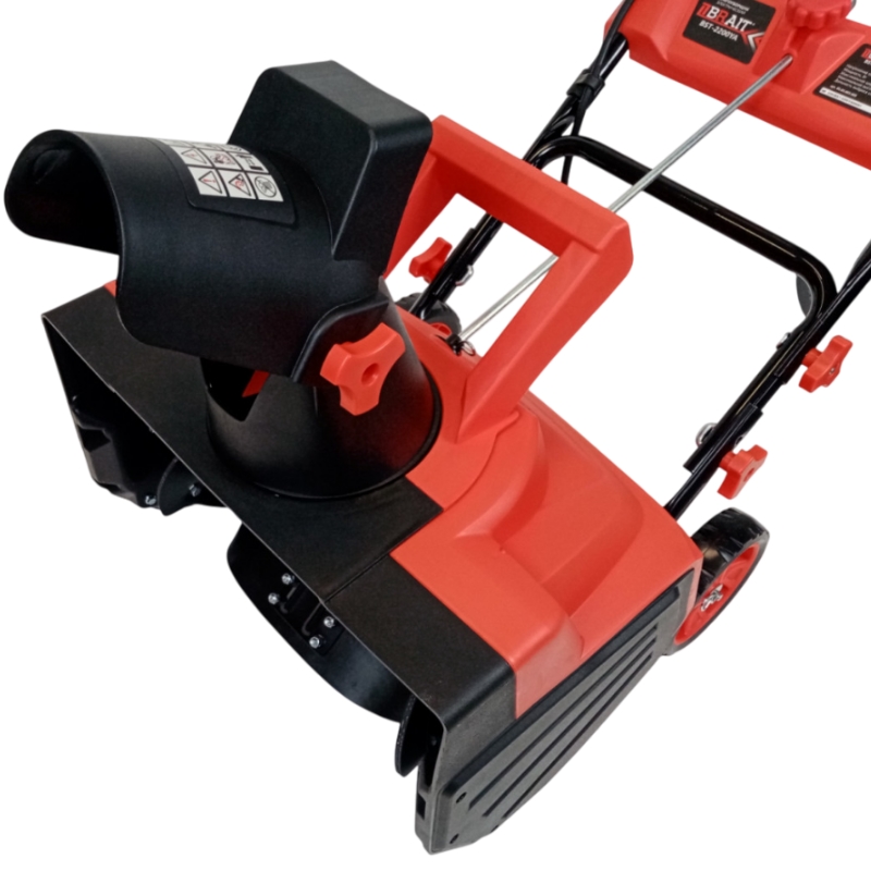 Снегоуборщик электрический Brait BST-2200YA 05.03.003.089, 2200Вт, 230В, 50Гц.. ширина захвата 46см., высота 20см, выброс 3-6 м во Владимире