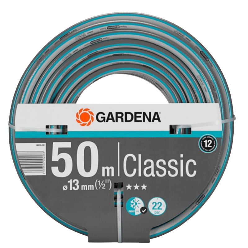 Шланг Gardena Classic 1/2" 50м 18010-2000000 в Иваново