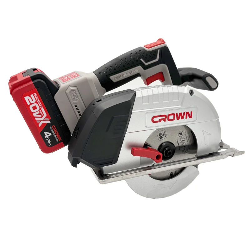 Пила дисковая по металлу Crown CT25040-150HX-4 BMC, аккумуляторная, бесщеточная, 20В 2х4.0Ач в Вологде