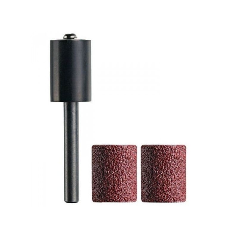 Держатель для шлифовальных гильз, 2 гильзы Dremel 2.615.T40.7JA (хвостовик 4,8 мм) в Туле