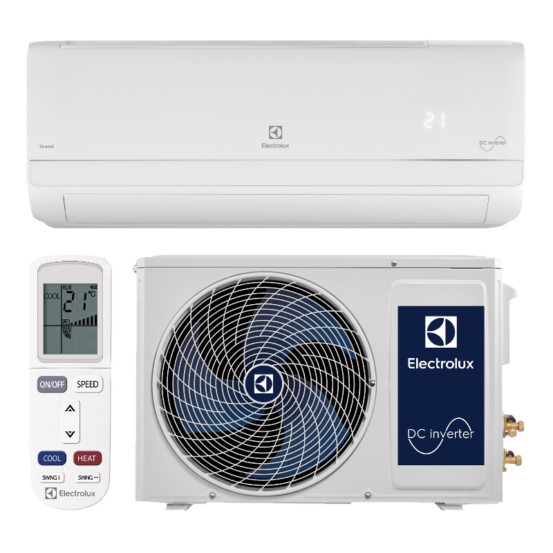 Сплит-система инверторного типа Electrolux Skandi DC EACS/I-09HSK/N3_24Y НС-1619690, комплект, с Wi-Fi донглом в Угличе