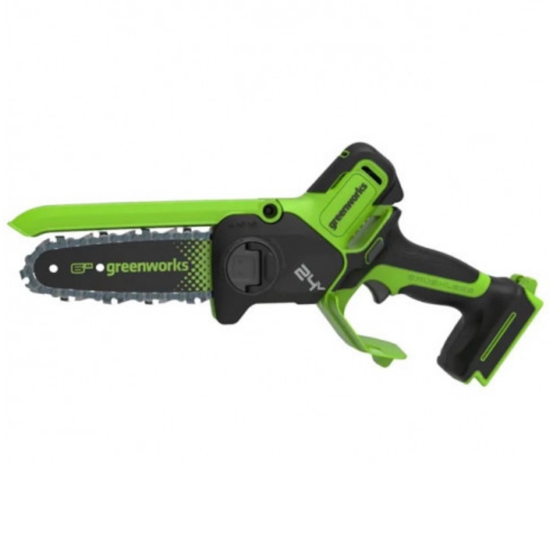 Цепная мини пила аккумуляторная Greenworks GD24CS15 2010107, 24В, 15см (без АКБ и ЗУ) в Муроме