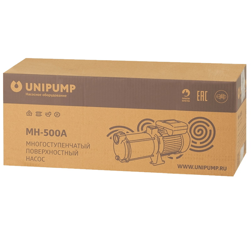 Насос поверхностный многоступенчатый Unipump MH 500C 20580