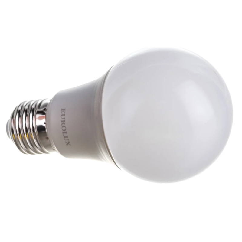 Лампа светодиодная Eurolux LL-E-A60-11W-230-6K-E27 76/2/73 (груша, 11Вт, холод., Е27) в Александрове