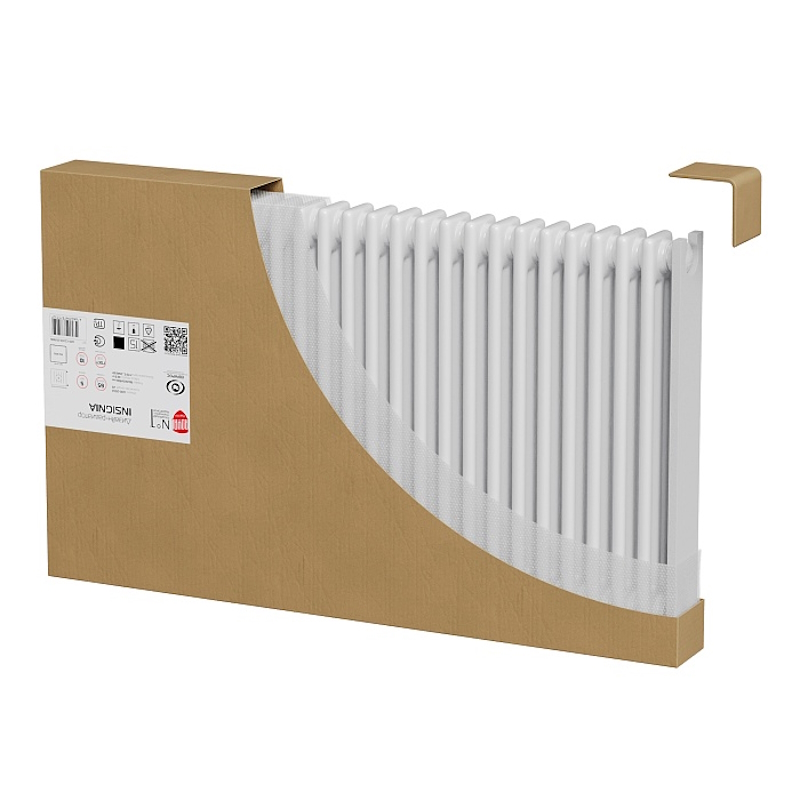 Дизайн-радиатор Royal Thermo Insignia VC2050 НС-1631197, 20 секций, RAL9016