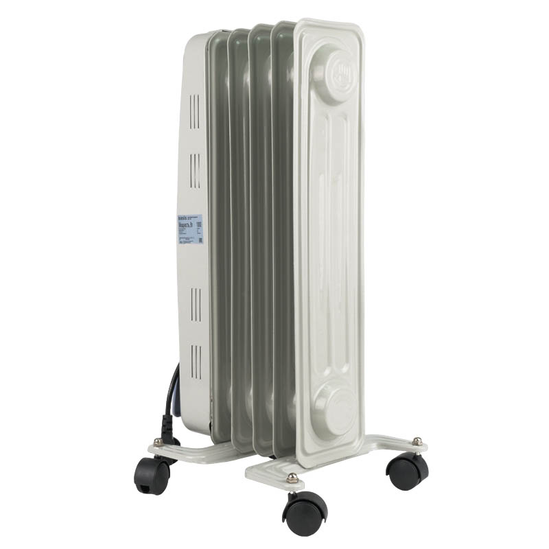 Масляный радиатор Oasis US-10 (5 секций, терморегулятор, 3 режима обогрева)