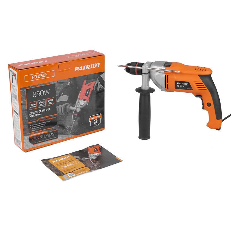 Дрель ударная Patriot FD 850h, 850 Вт, 120301464 в Коврове