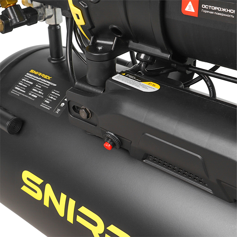 Компрессор безмасляный Snirrex OFC-24/300, 1,45 кВт, 24 л, 300 л/мин