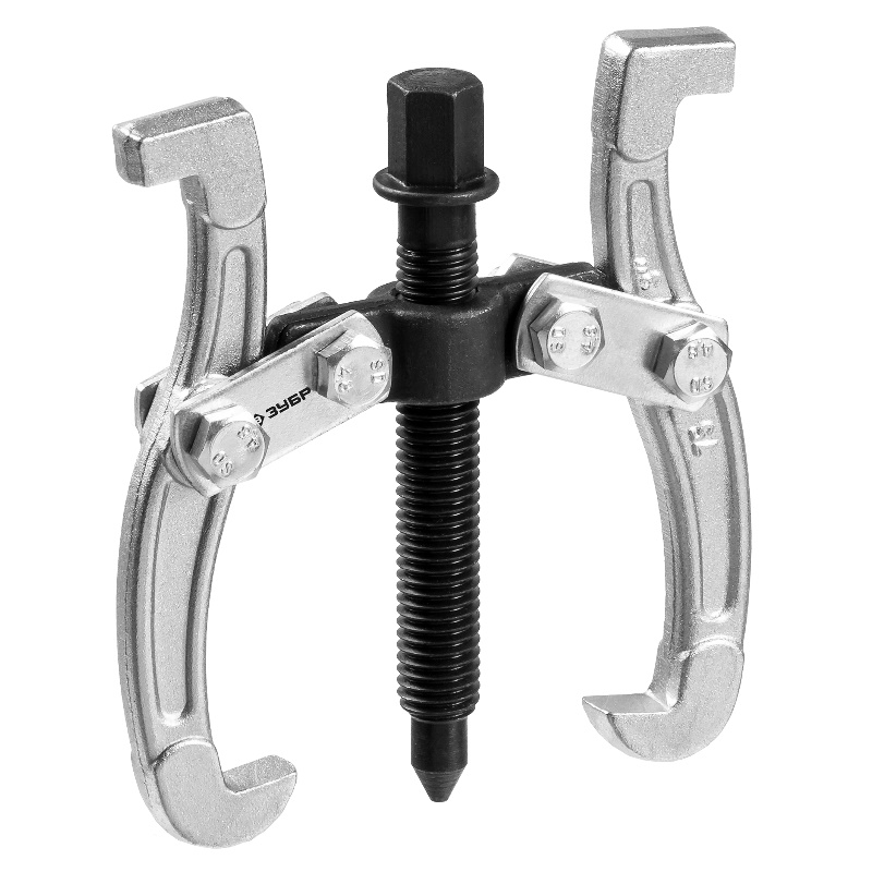 Шарнирный двухзахватный съемник Зубр Профессионал 43315-060 внешний d15-80 мм внутренний d35-60 мм 509₽