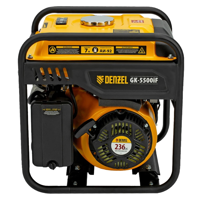 Инверторный генератор Denzel GK-5500iF, 94709 в Переславле
