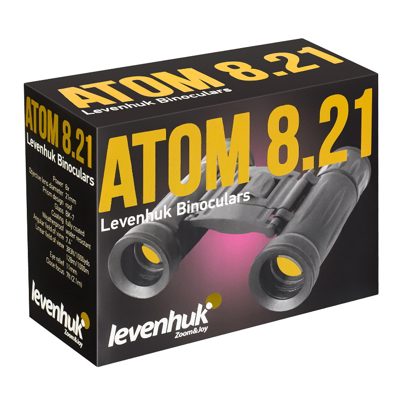 Бинокль Levenhuk Atom 67675, 8x2