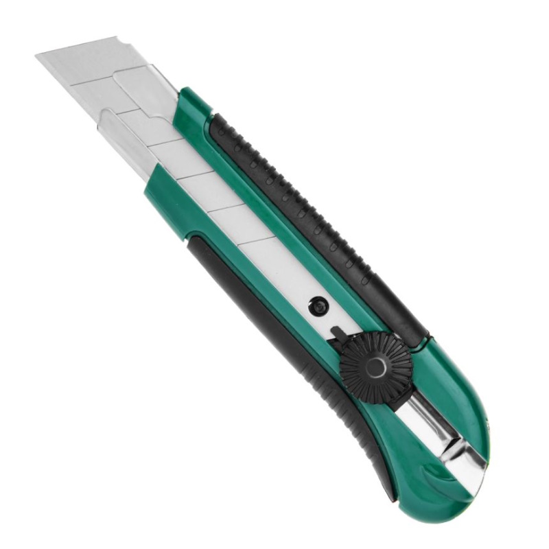 Нож пистолетный с выдвижным лезвием Волат 24103 25 мм 147₽