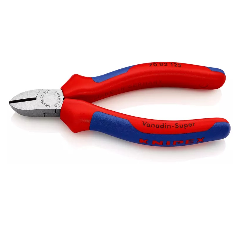 Бокорезы Knipex KN-7002125SB, 125 мм, фосфатированные, 2-комп ручки, SB