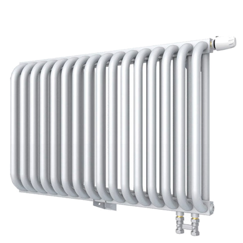 Радиатор Rommer RST 2050/16 RST-205016-020, стальной, 2 трубчатый, нижнее правое подключение RAL9016