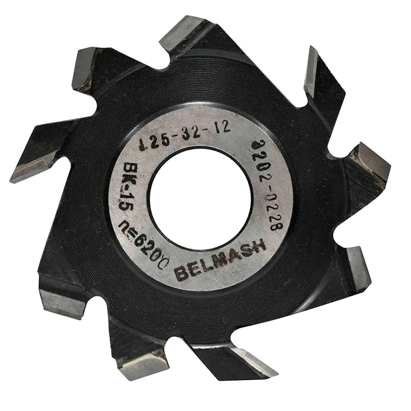 Пазовая фреза с подрезающими зубьями Belmash, 125x32x12 мм в Угличе