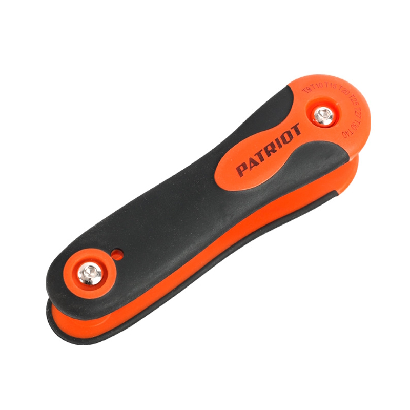 Набор ключей Patriot SKT-8F 350002009, TORX, T9-T40 складные, CRV, 8-в-1