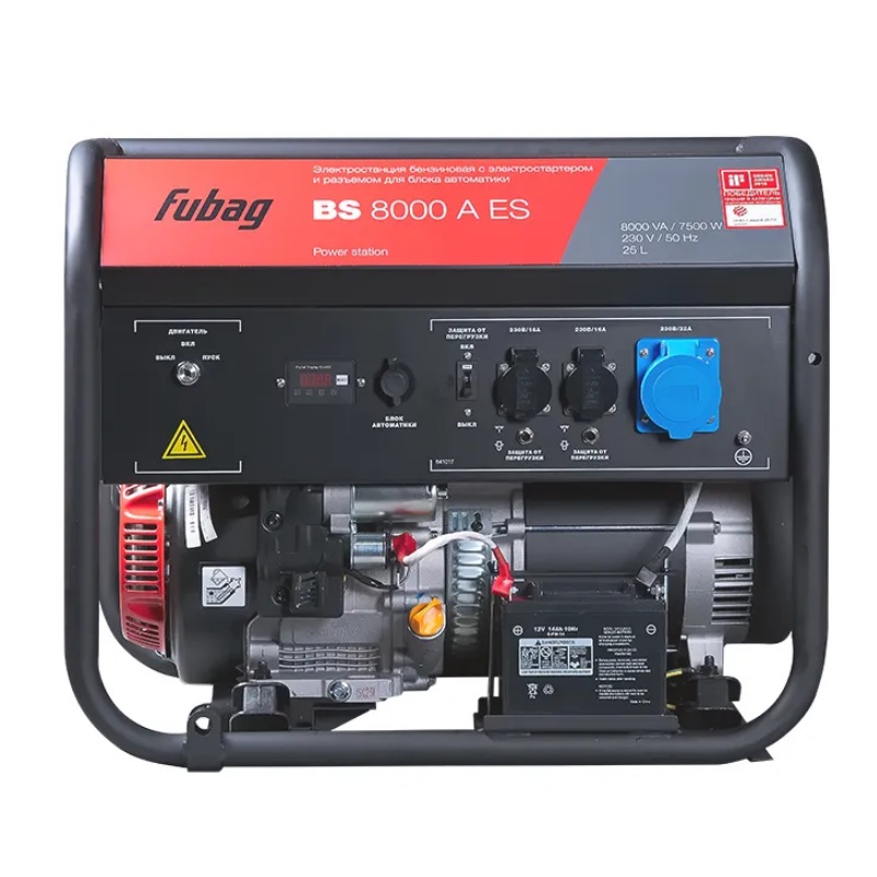 Бензиновый генератор Fubag BS 8000 A ES в Рыбинске