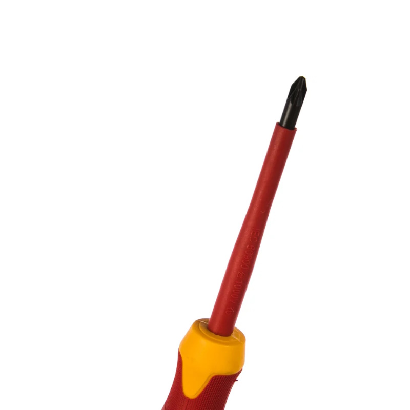 Отвертка крестовая диэлектрическая Berger BG1060, PZ2х100мм, до 1000V  в Переславле