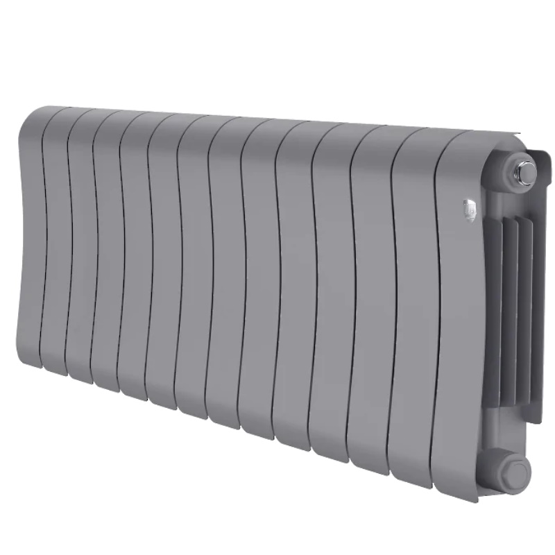 Радиатор биметаллический Royal Thermo Infinity 300 Silver Satin НС-1683526 14 секций 21560₽
