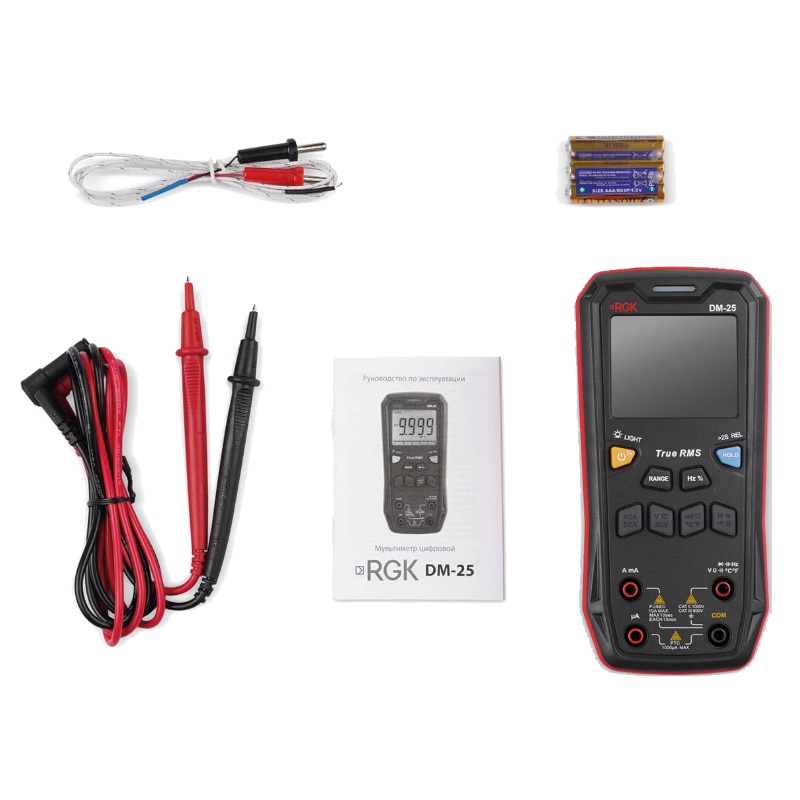 Мультиметр цифровой RGK DM-25 755160 в Ярославле