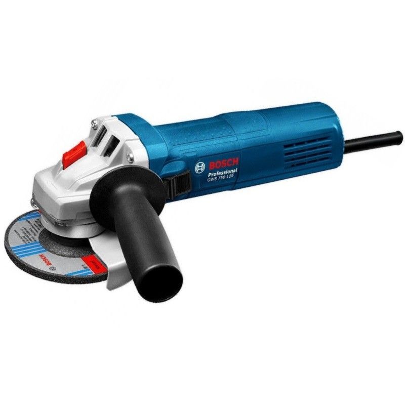 Угловая шлифмашина (болгарка) Bosch GWS 750-125 0.601.394.0R1, 125 мм, 750 Вт в Иваново