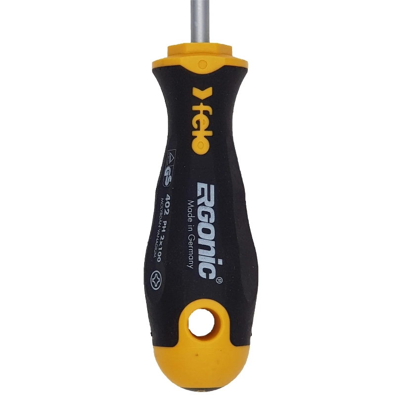 Отвертка Felo Ergonic 40220310, крестовая PH 2X100 (Германия) в Череповце