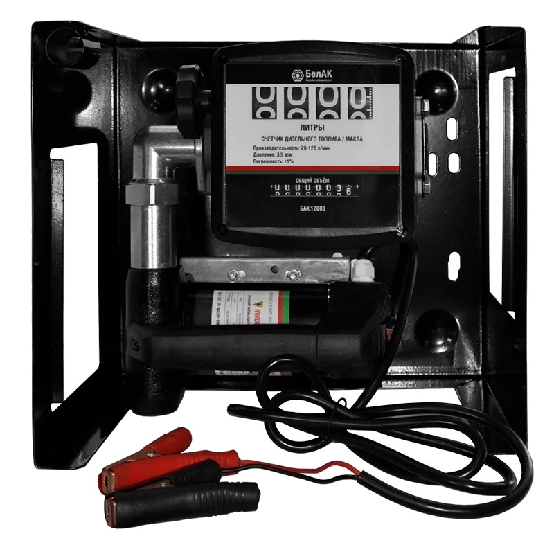 Станция перекачки топлива БелАК АНТЕЙ БАК.12083, ПТ, 12V, 80 л/мин, без шлангов и пистолета в Муроме