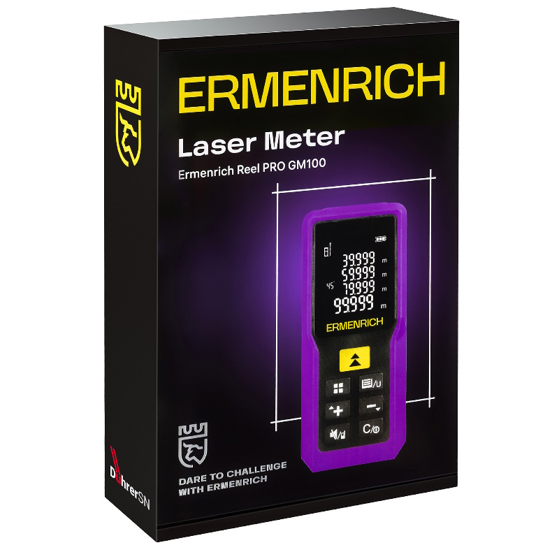 Лазерная рулетка Ermenrich Reel PRO GM100 85313 в Иваново