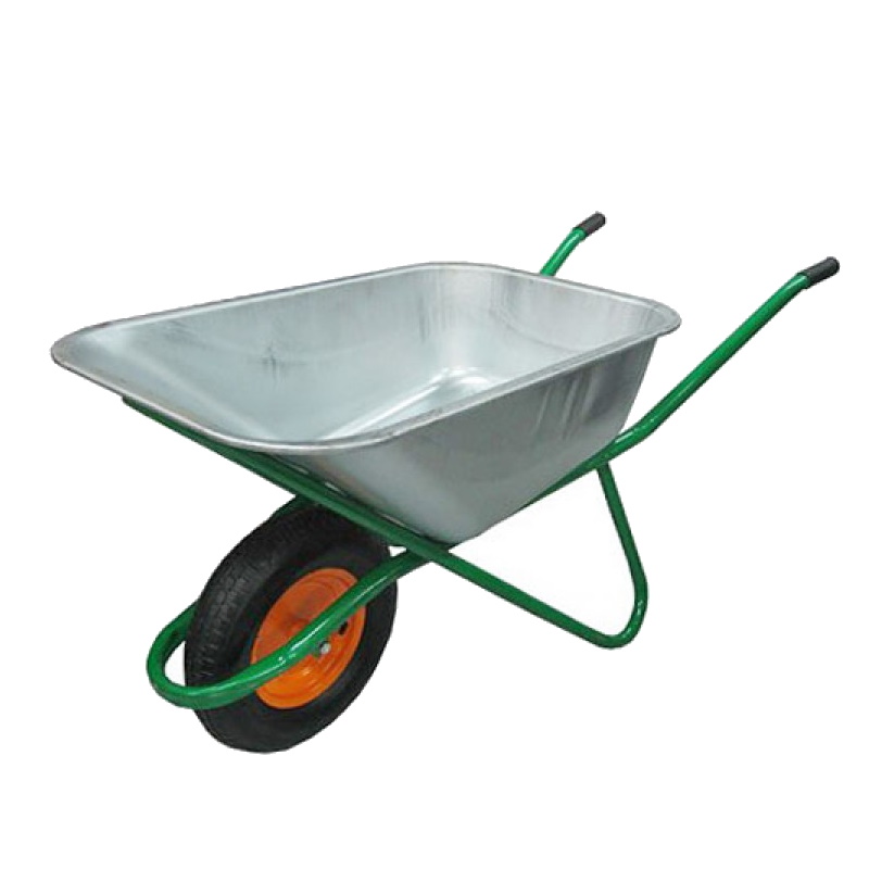 Тачка строительная TOR 113ZP 1019514 100 л 160 кг одноколесная с пневмоколесом 4484₽