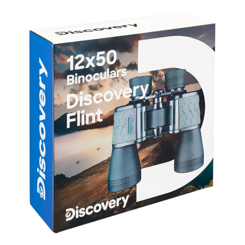 Бинокль Levenhuk Discovery Flint 79584, 12x50 в Твери